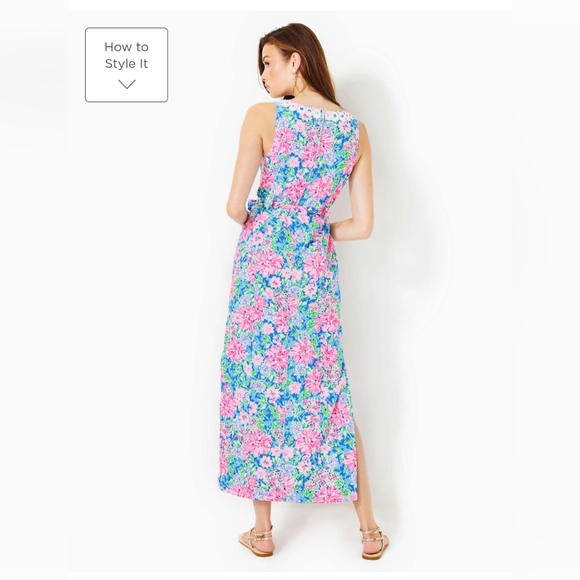NWT Lilly Pullizer Cotton Gulianna Dress - 8 - Picture 2 of 7